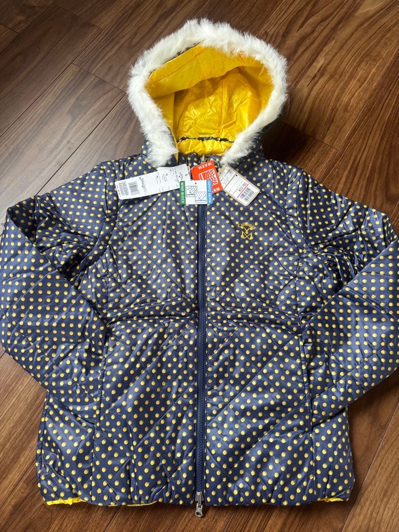 キャンベル 中綿ジャケット＆スカート セットアップ フード付 リバーシブル