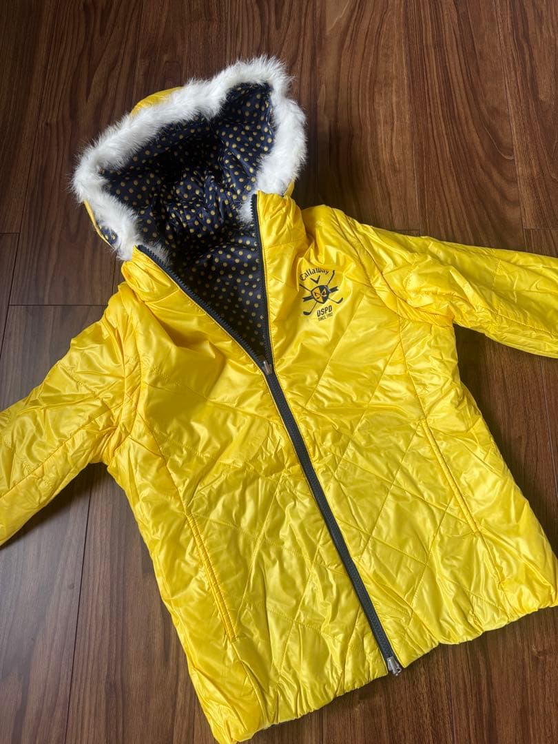 キャンベル 中綿ジャケット＆スカート セットアップ フード付 リバーシブル