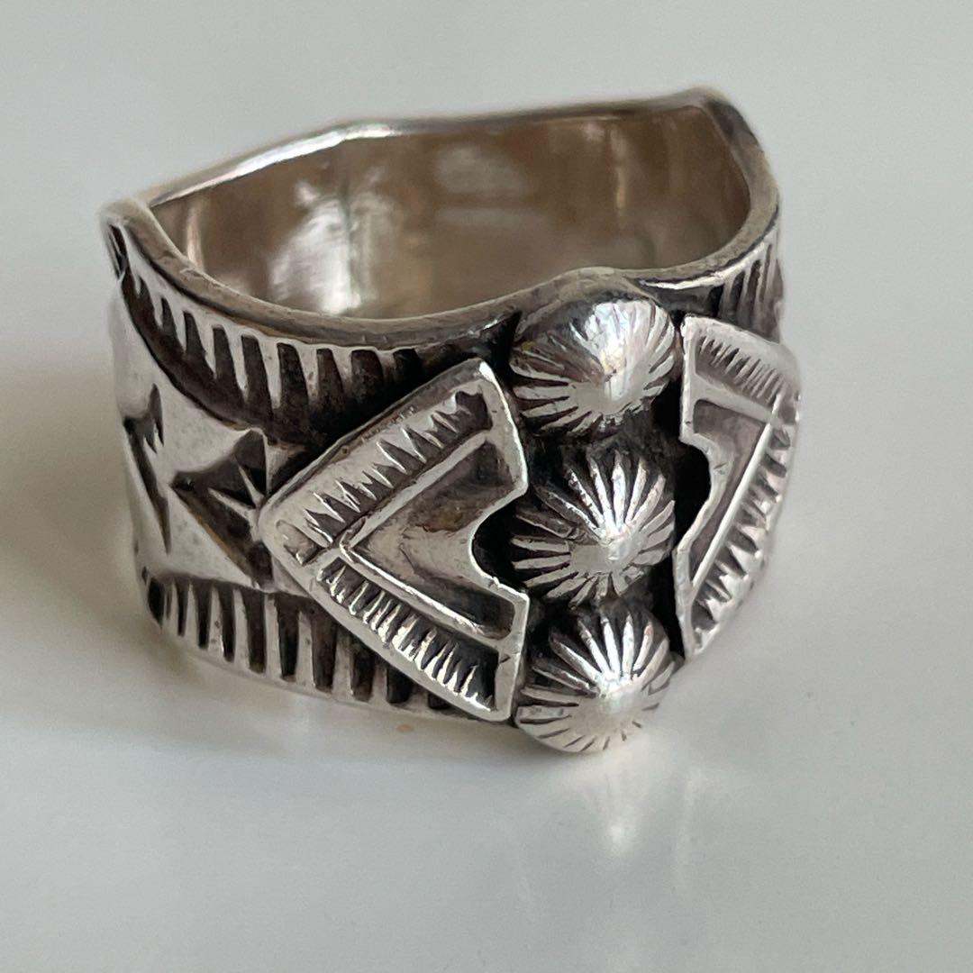 NAVAJO ナバホ SUNSHINE REEVES リング 16号