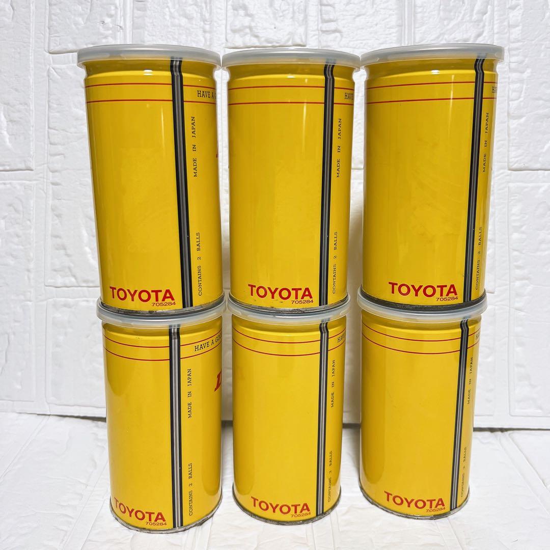 【非売品】 TOYOTA ORIGINAL DUNLOP テニスボール 6セット