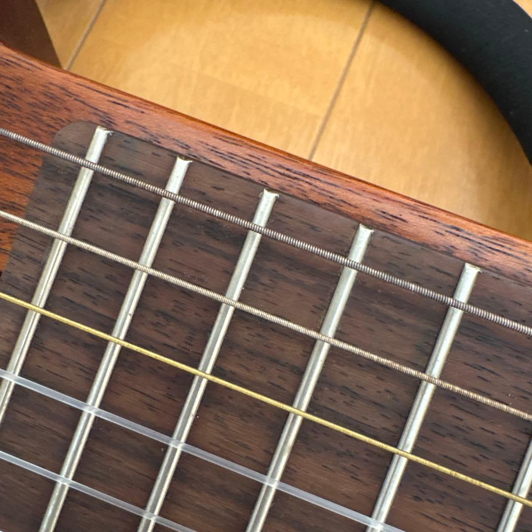 ARIAアリア シンソニードギターケース　弦付き トラベルサイレントギター