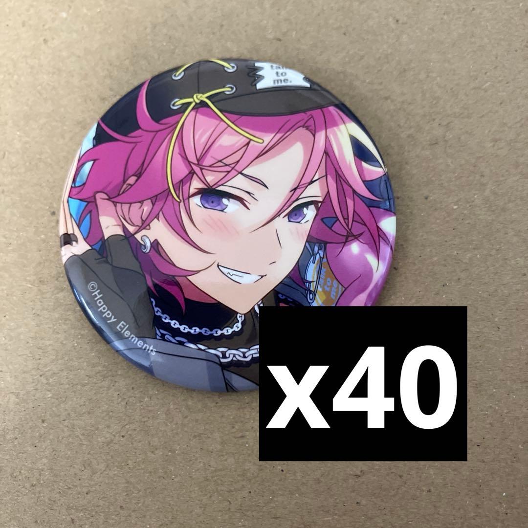 【あんスタ】桜河こはく　コレクション　缶バッジ idol 40点セット　A