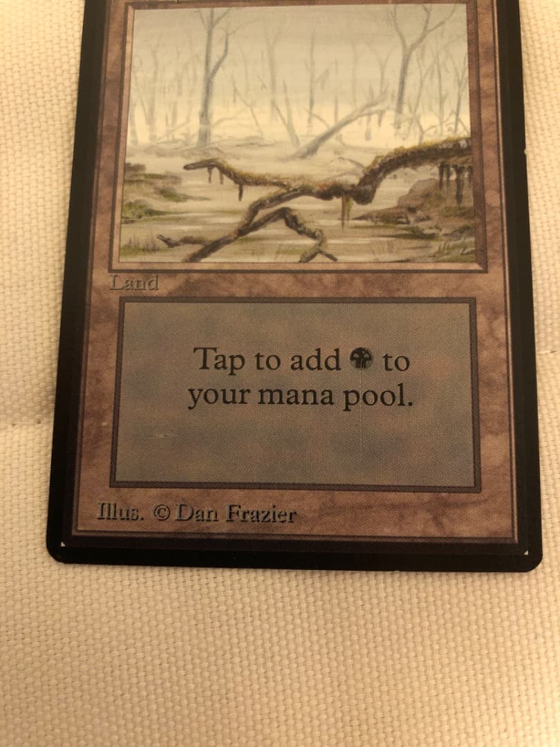 MTG 《沼/Swamp》β