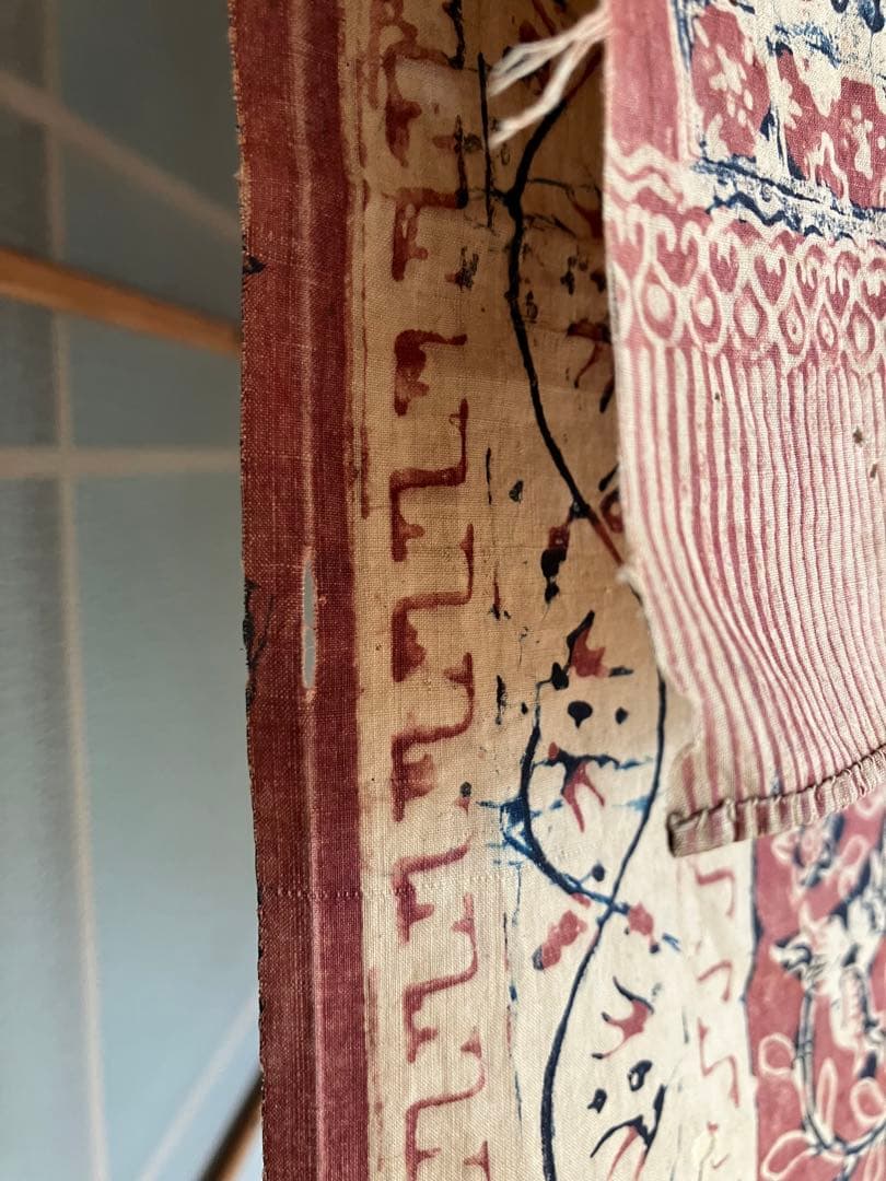 【プール　ヴィンテージ　古更紗】