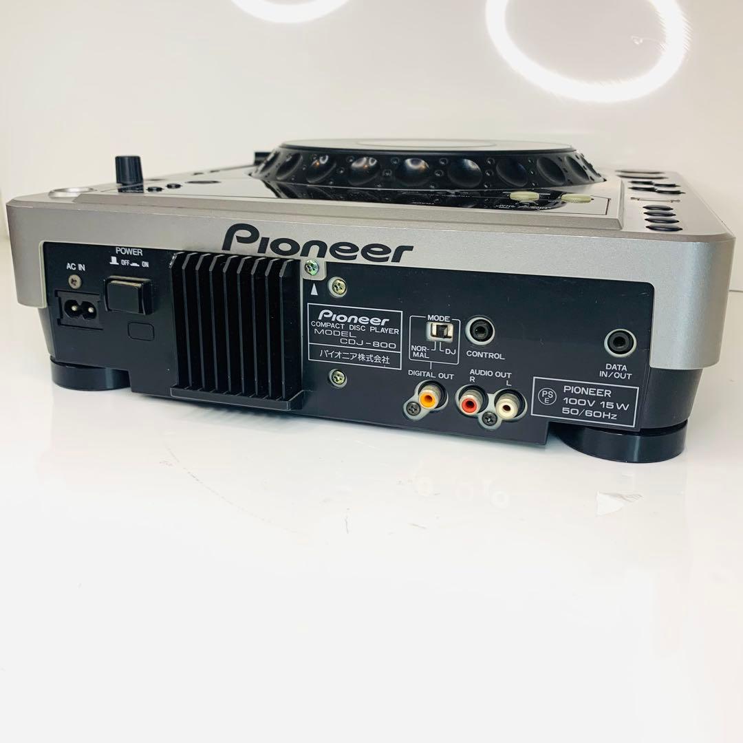 【動作確認済】Pioneer パイオニア CDJ-800 プロDJCDプレーヤー