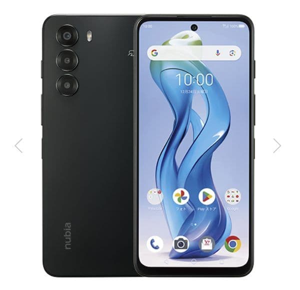 Nubia S 5G スマートフォン ブラック