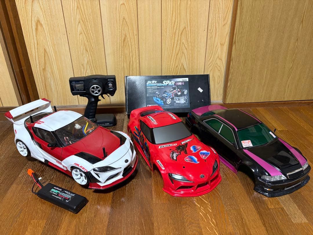 タミヤ　TA05 フルカスタム　スクエア ドリフトコンバージョン　ブラシレス