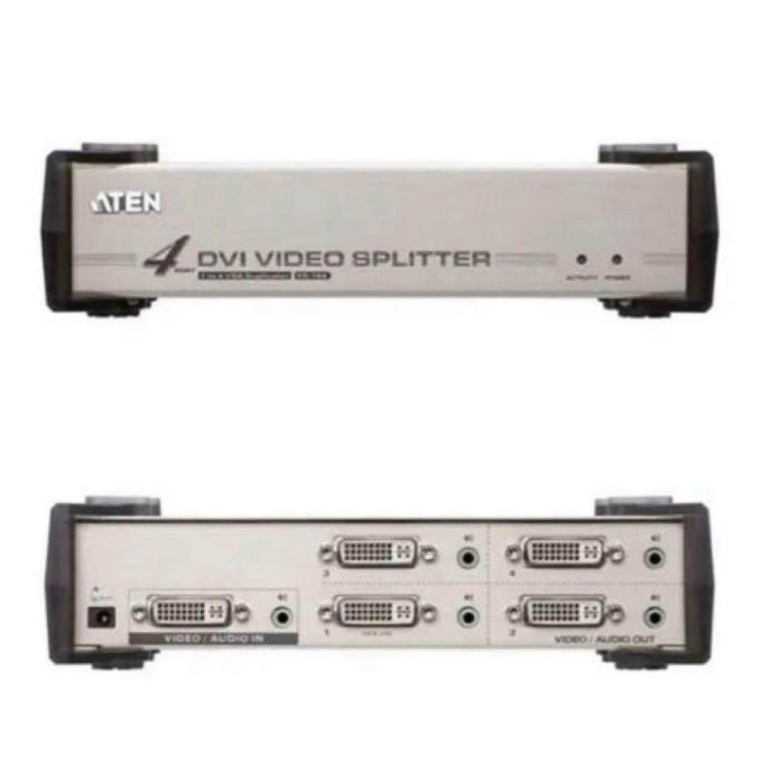 【未開封】ATEN DVI分配器 4ポート VS-164