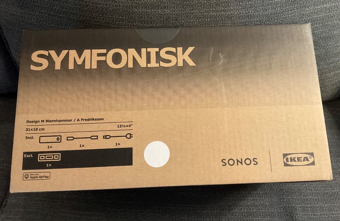 SONOS x IKEA SYMFONISK Wi-Fiスピーカー 白