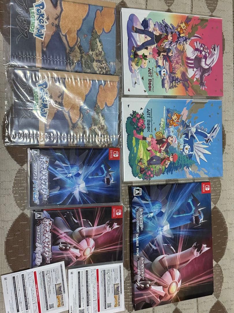 ポケモン　ブリリアントダイアモンド　シャイニングパール　特典つき