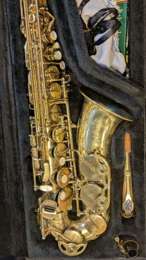 N*J様 アルトサックスH.SELMER SA-80 Serie Ⅲ 彫刻入