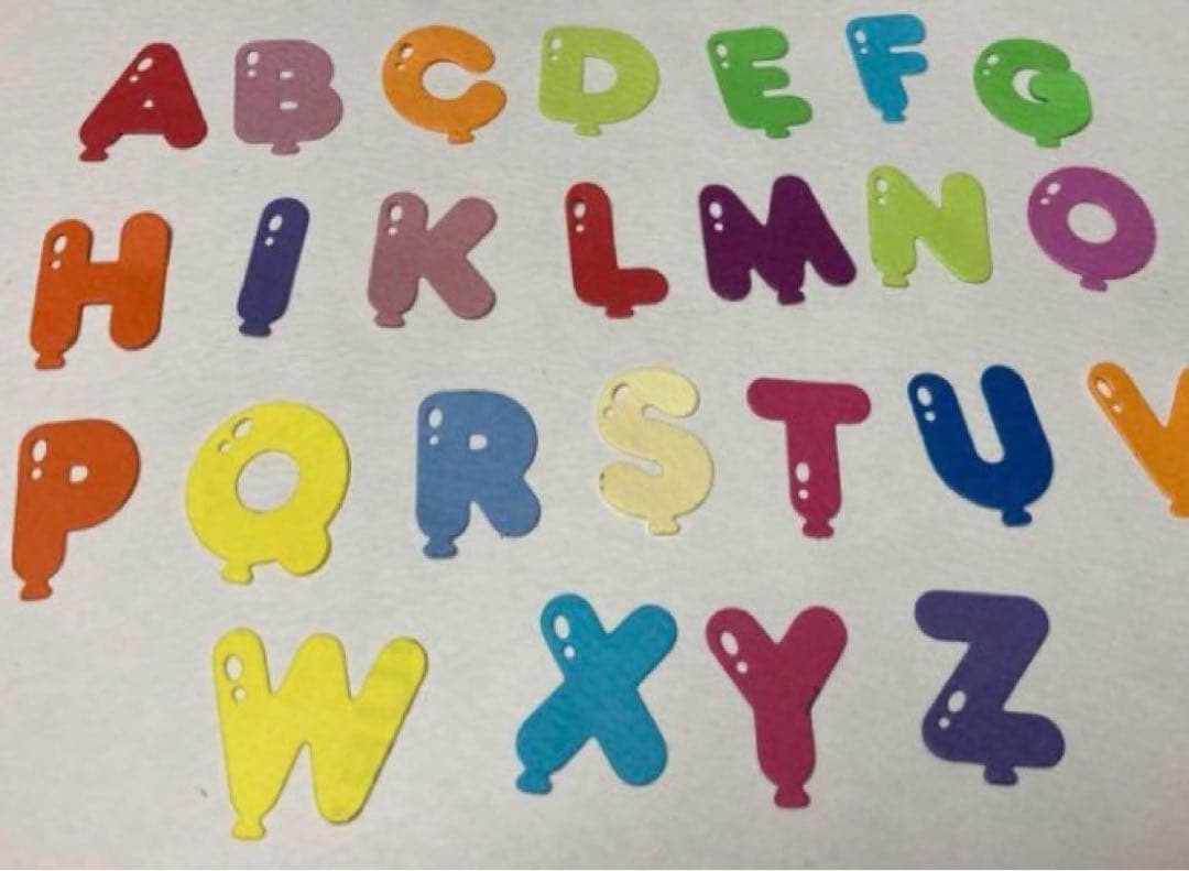 アルバム飾り　数字　アルファベット　オーダー受付中(^ ^)