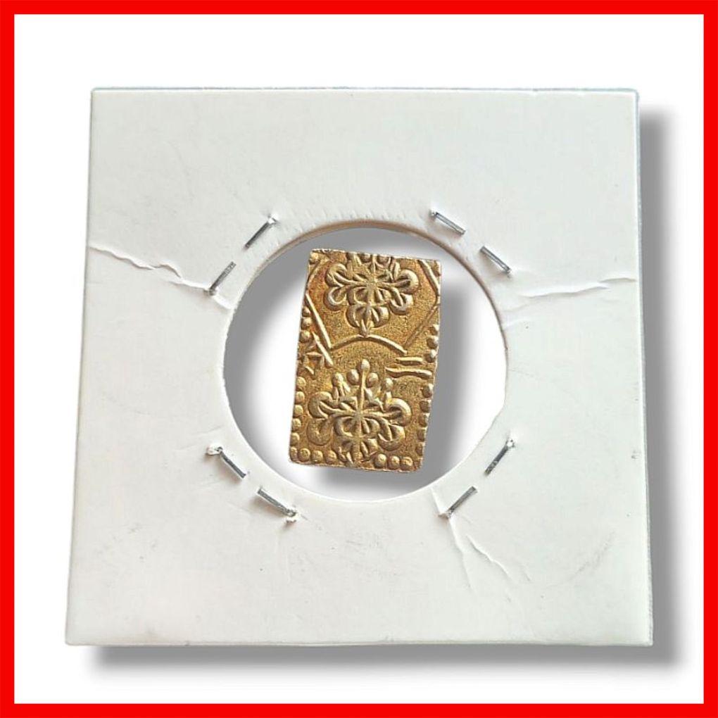 【古銭　明治二分金】