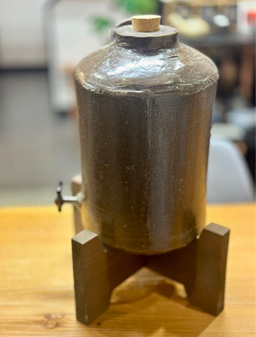 再値下げ常滑焼　焼酎サーバー　超特大 12リットル　 大容量 （昭和初期カメ使用
