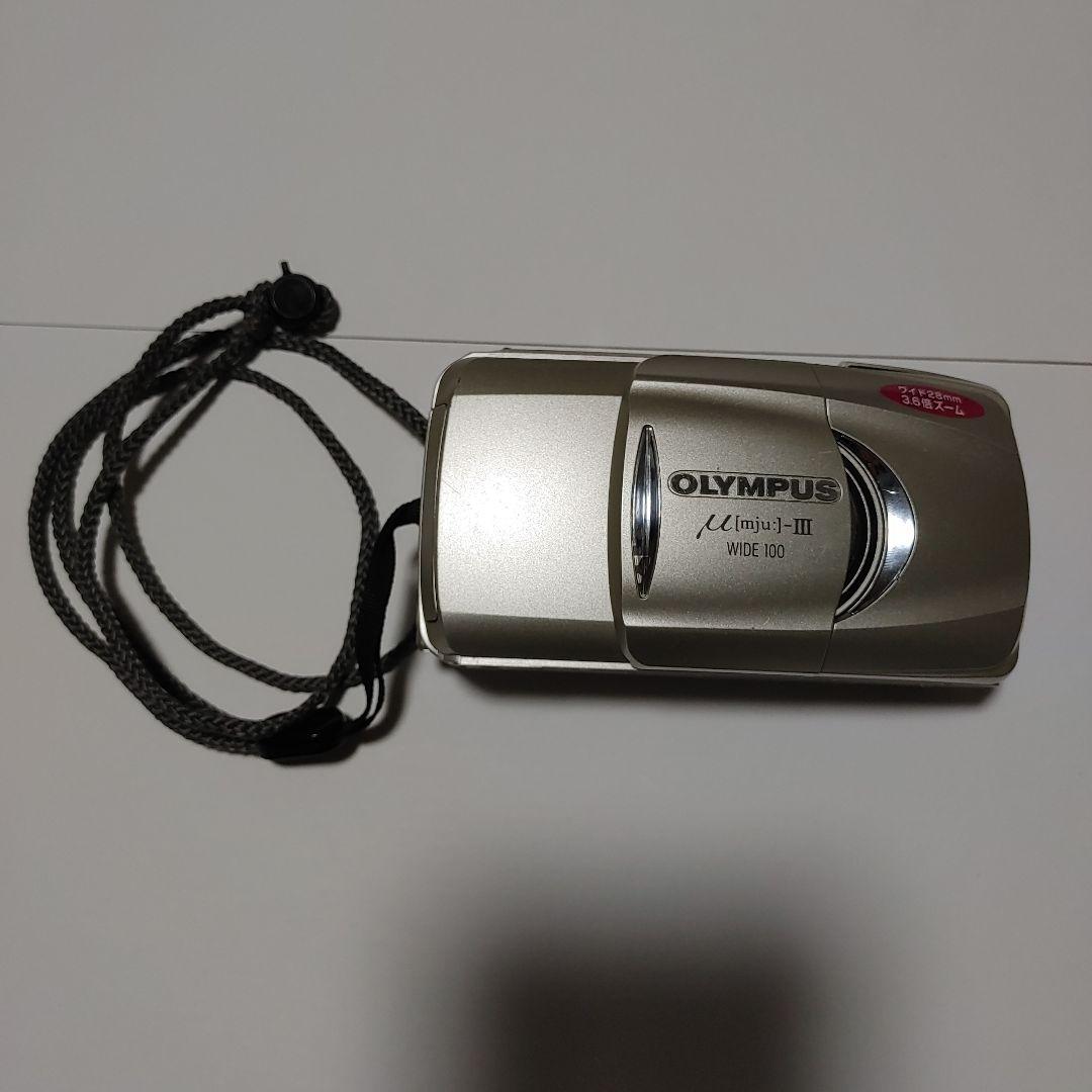 OLYMPUS オリンパス μ-III WIDE100（訳あり）