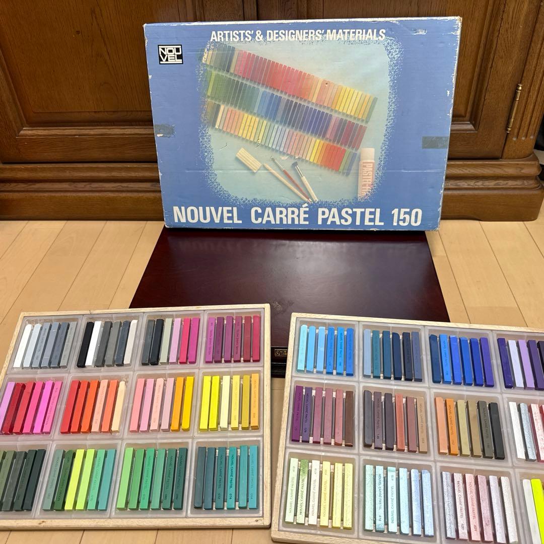 ヌーベルカレーパステル 150色セット 木箱入り