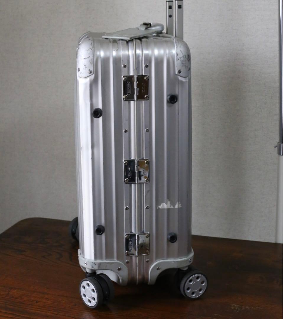 RIMOWA リモワ TOPASトパーズ 45L キャリーケース シルバー 四輪