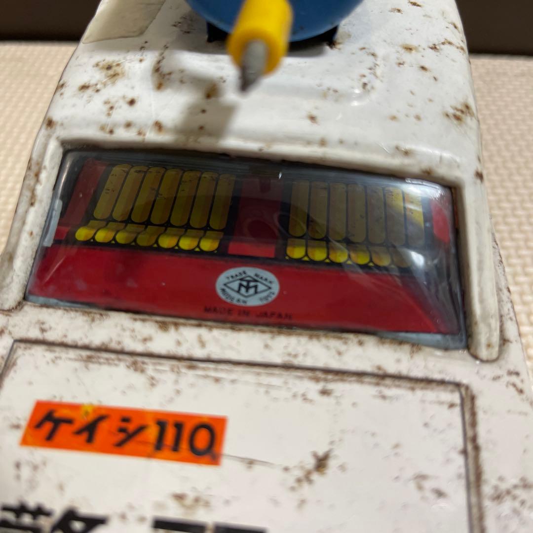 ブリキのおもちゃ　パトカー　野村トーイ　初期