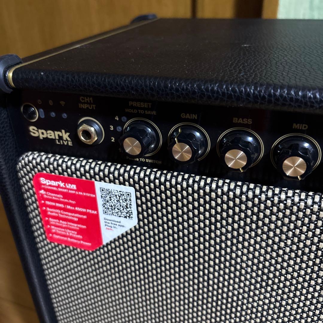 ポジティブグリッドspark Live