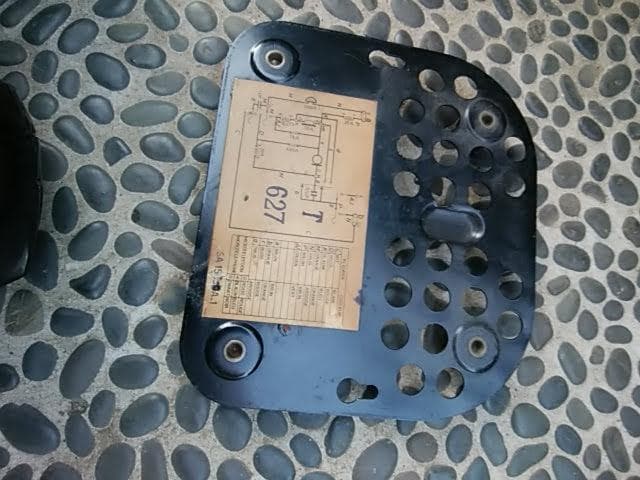 アンティーク ベルギー製 RTT 56　ダイヤル式黒電話