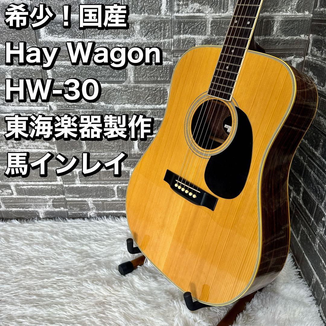 希少！ジャパンビンテージ Hay Wagon HW-30 東海 馬インレイ