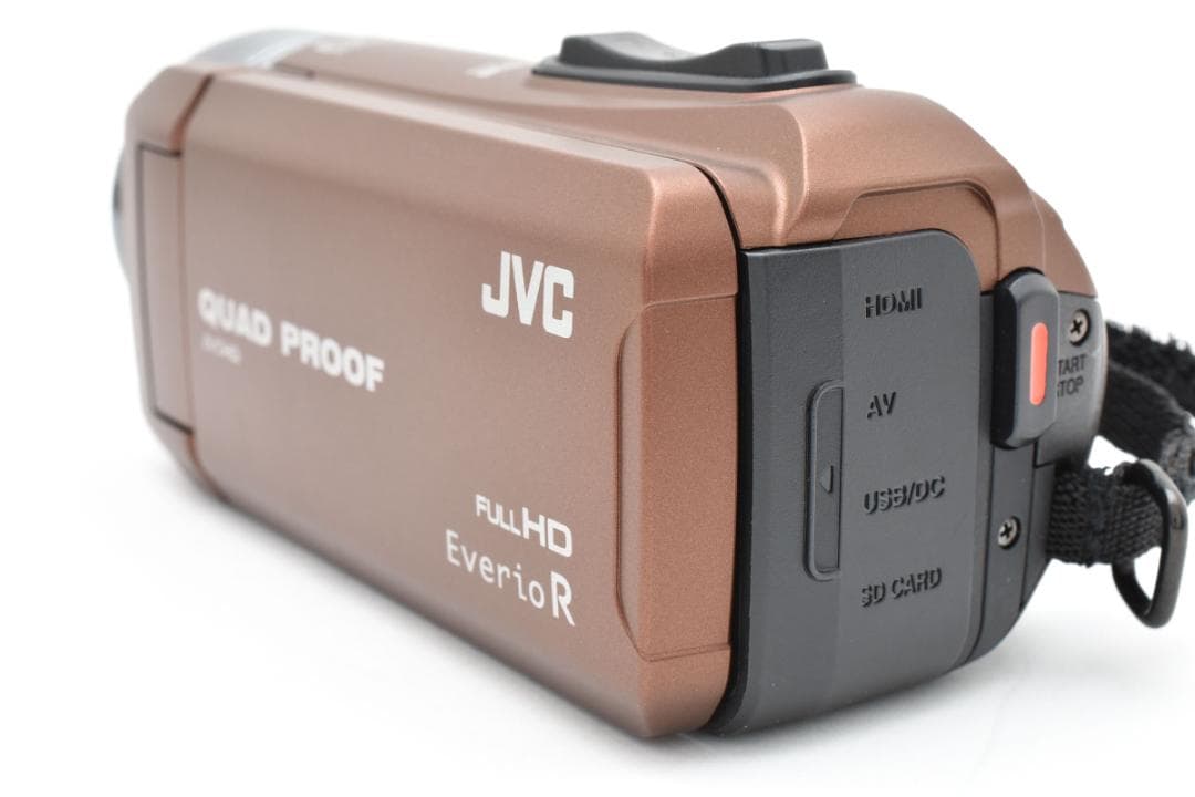 【極美品】JVC ハイビジョンメモリームービー　GZ-R400 ブラウン