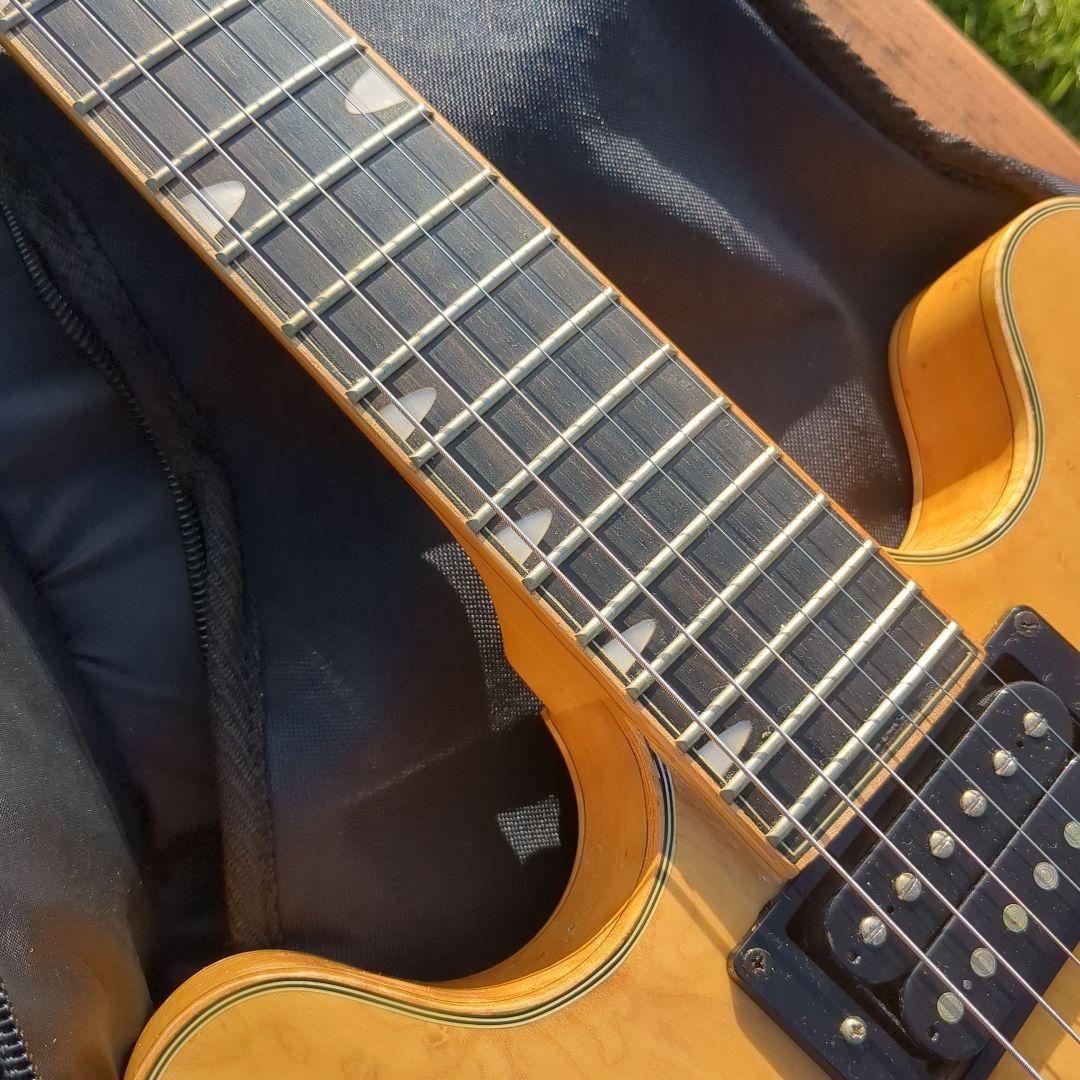 Yamatoセミホロウボディ エレキギター貴重 ケース付