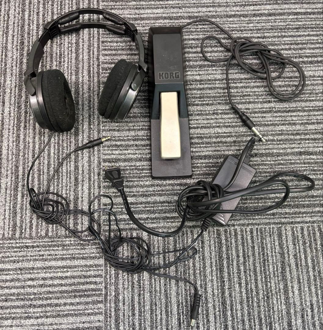 【美品】【セット】KORG 電子ピアノ SP-170S スタンド　ヘッドホン
