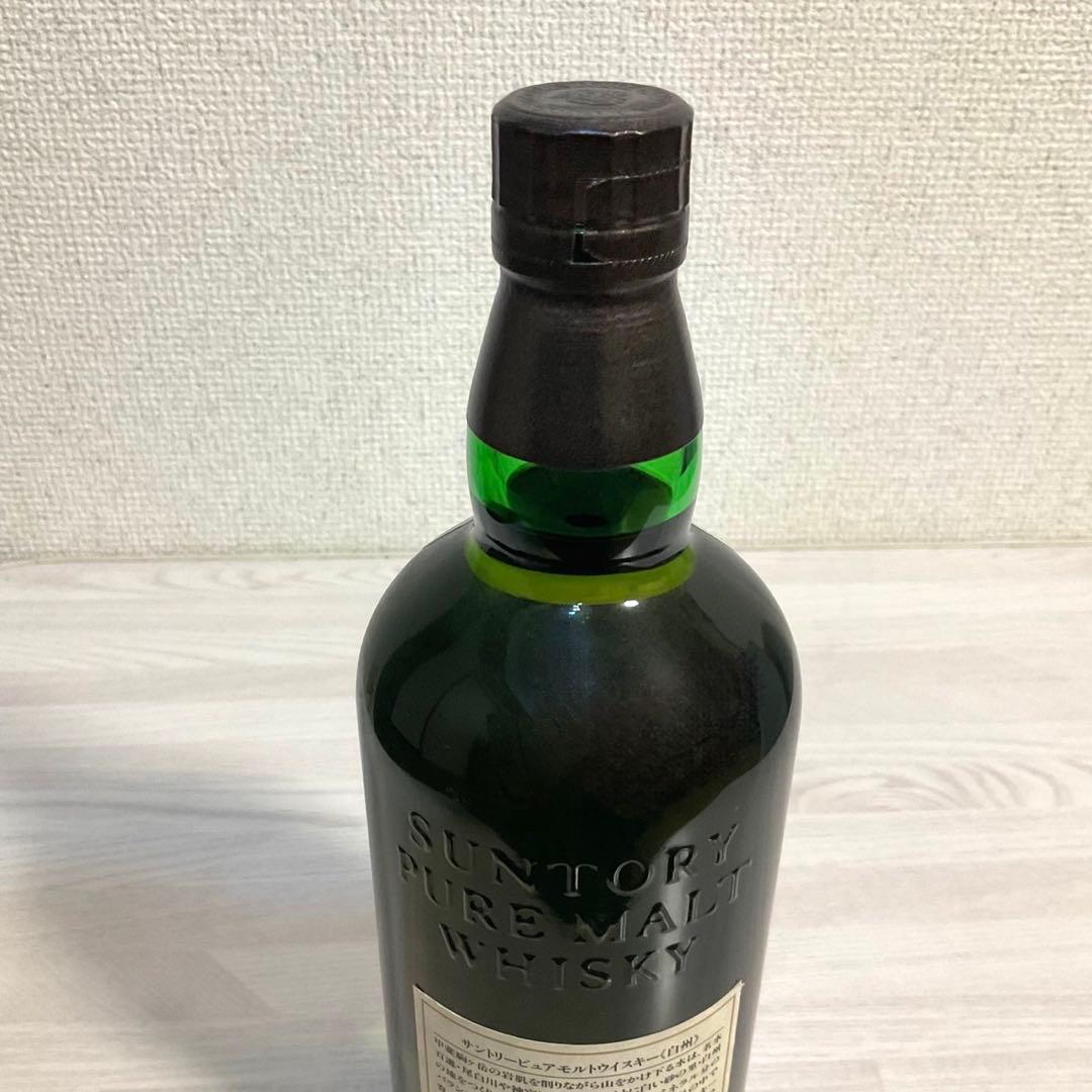 SUNTORY ウイスキー 白州12年 ピュアモルト 華ラベル 750ml