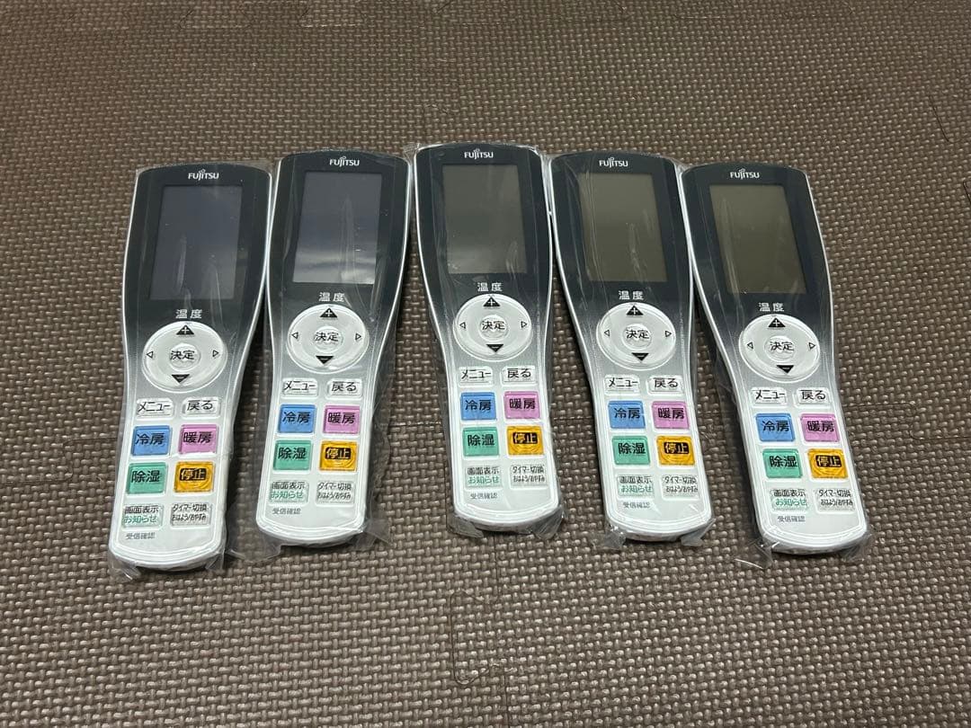 新品　AR-RJA1J　エアコン用リモコン　5個　富士通