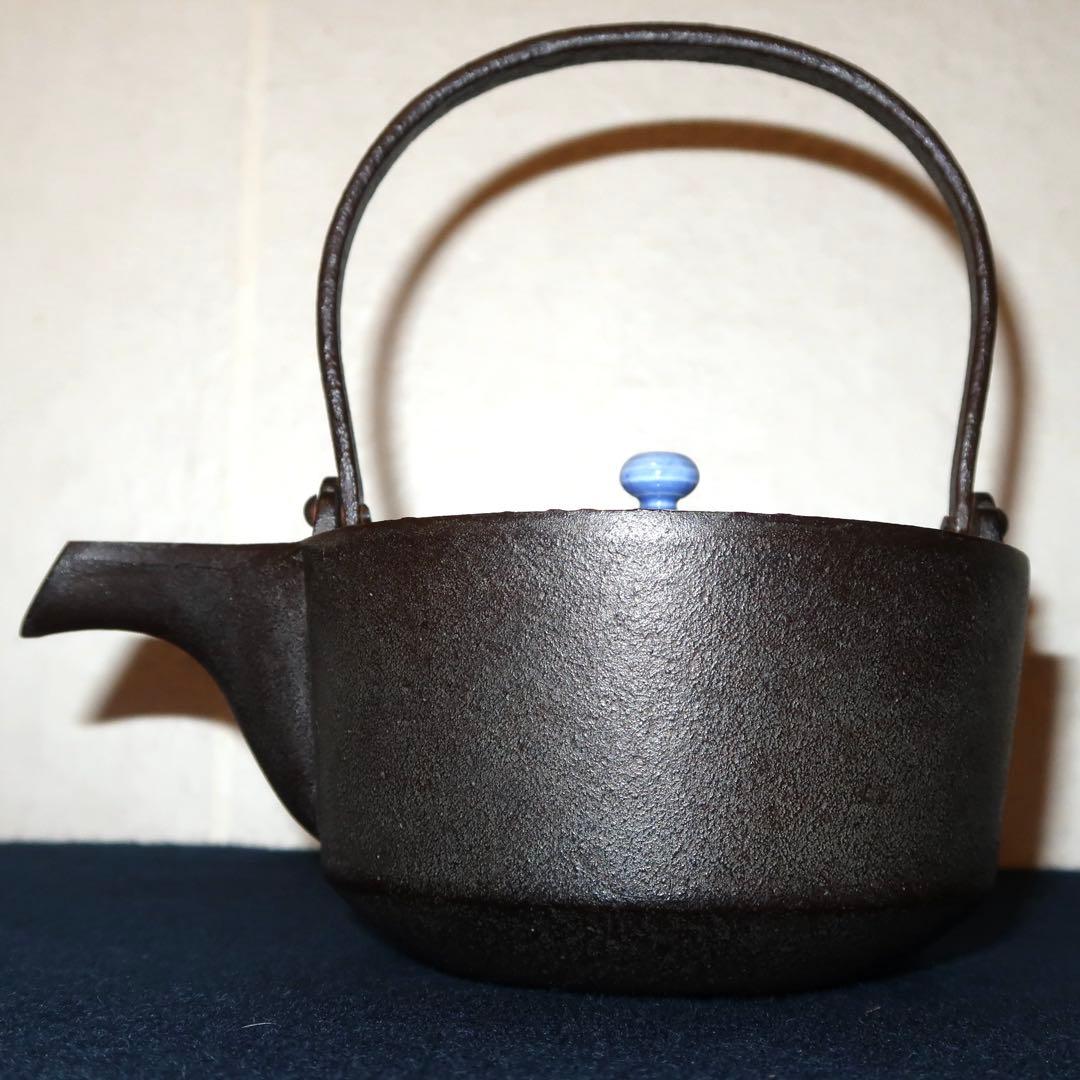 【茶道具】高橋敬典作　竹地紋銚子