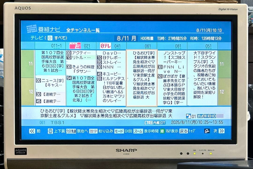 【HDD/DVD/VHS内蔵の3 in 1モデル】TOSHIBA RD-W301