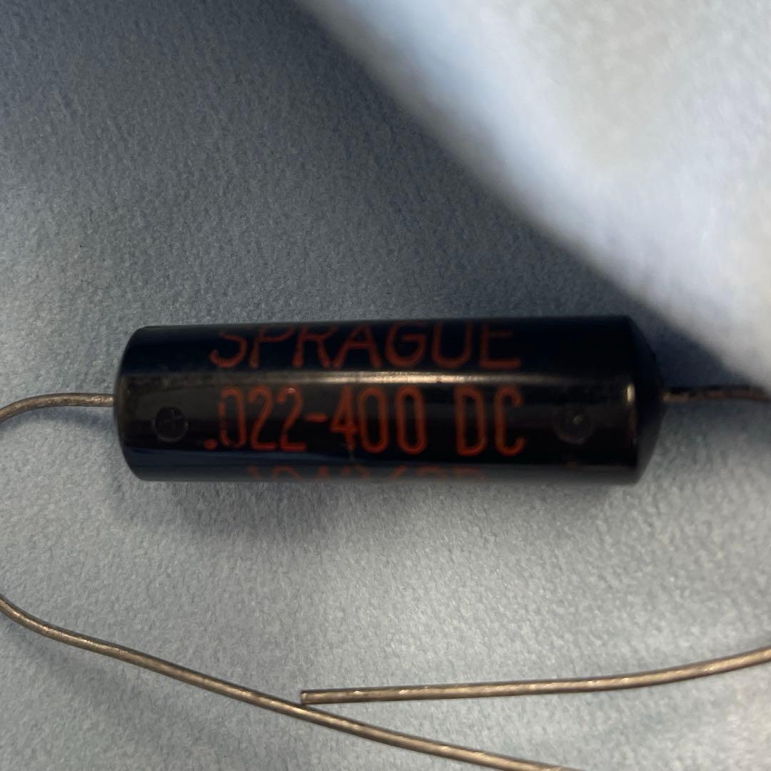 SPRAGUE .022 400 スプラグ コンデンサー ブラックビューティー
