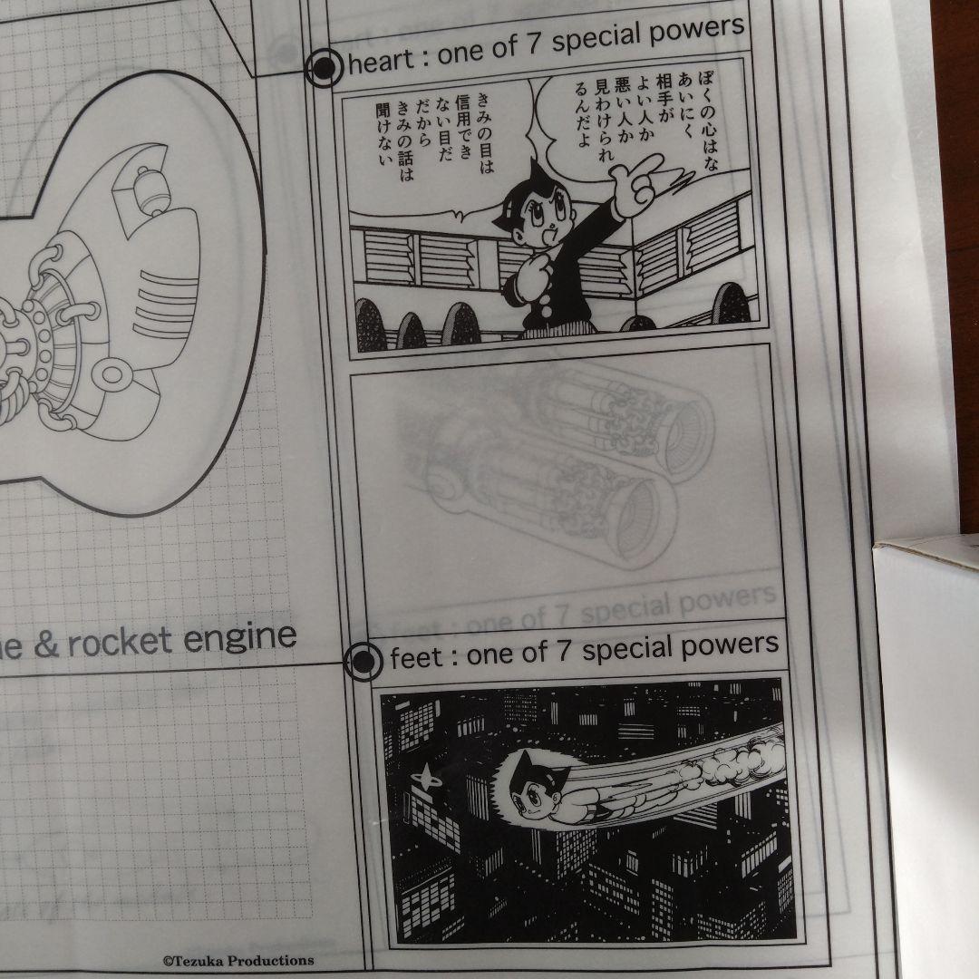 【ATOM PROJECT ,天馬午太郎】設計図大ロボット博 新品未使用