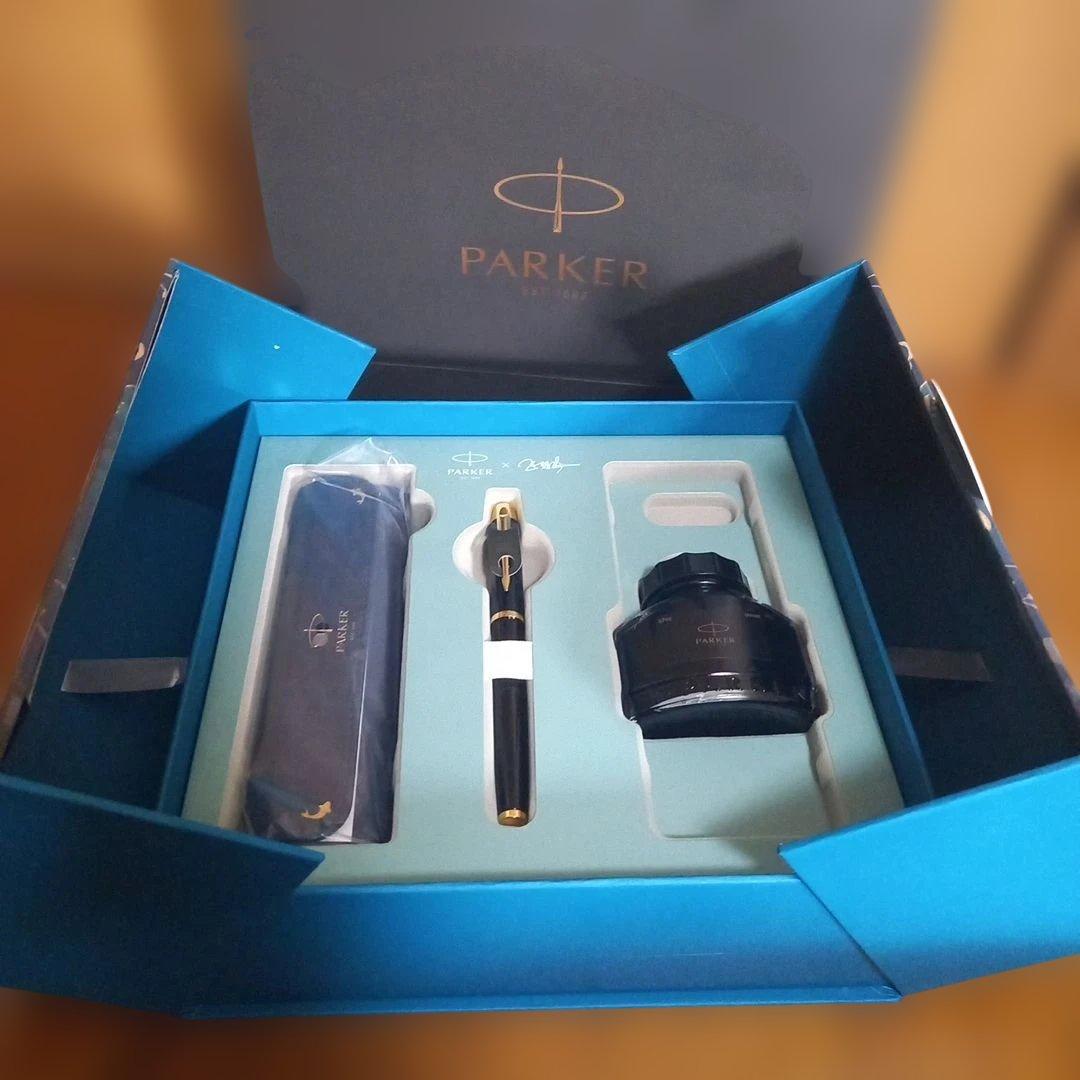 新品未使用　稀少　PARKER 万年筆セット 鯉