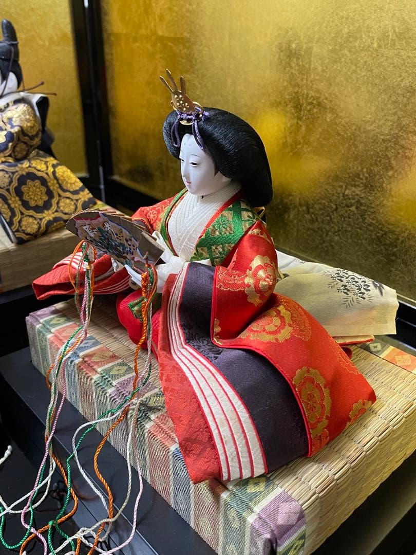 【★ぷーたんママさん専用★】雛人形　お雛様、お内裏様、三人官女、5人囃子のみ
