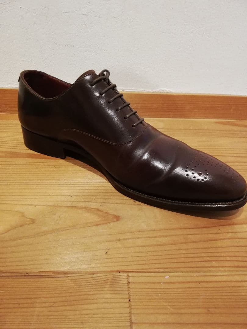 【程度良】ペルフェットperfettoコードバン27cm グッドイヤーウェルト