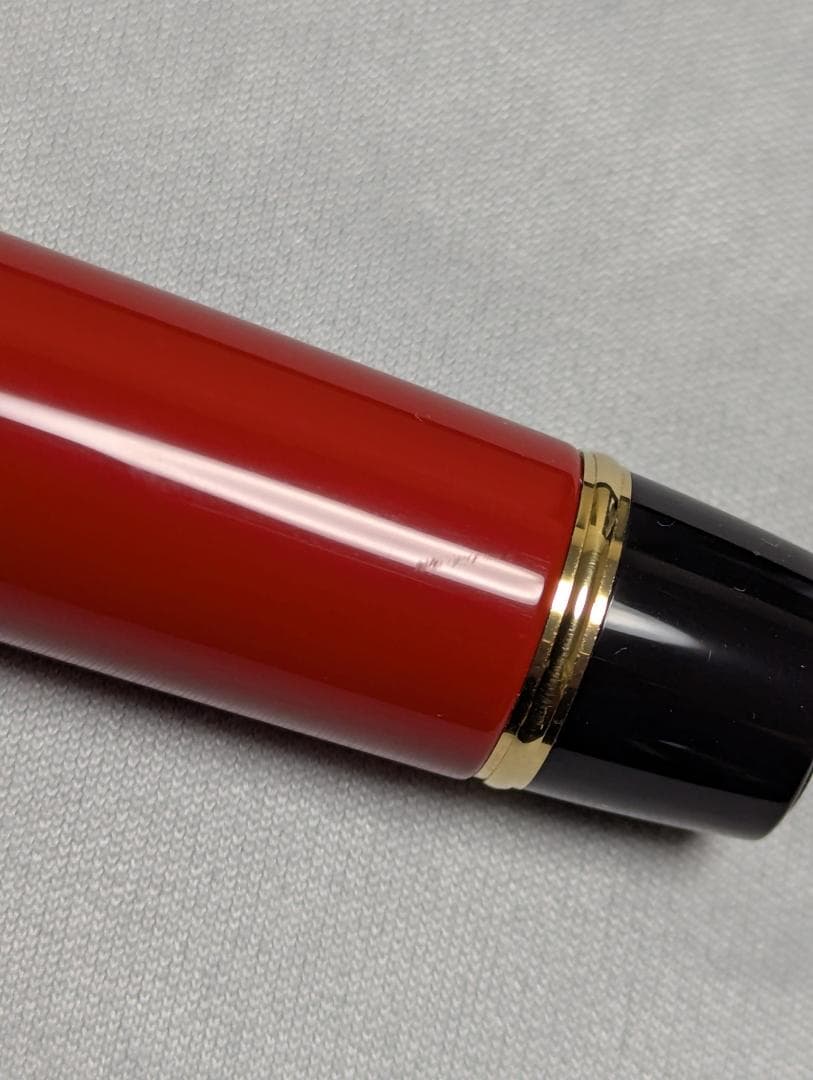 【美品】試し書きのみ カスタムURUSHI FM パイロットPILOT 朱漆