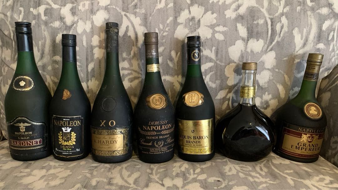 古酒　ナポレオン　他ブランデー　7本セット
