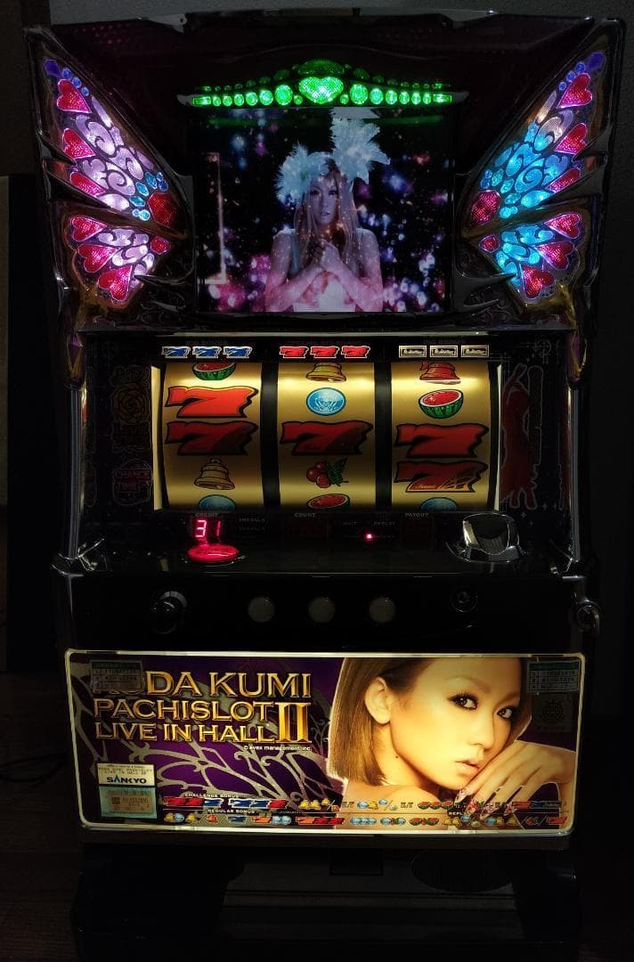 【パチスロ実機】SANKYO★パチスロ 倖田來未２【不要機付】