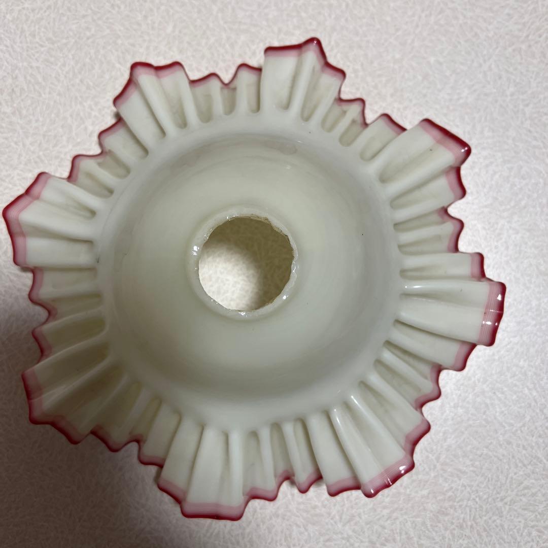 アンティーク　フリルデザイン ランプシェード