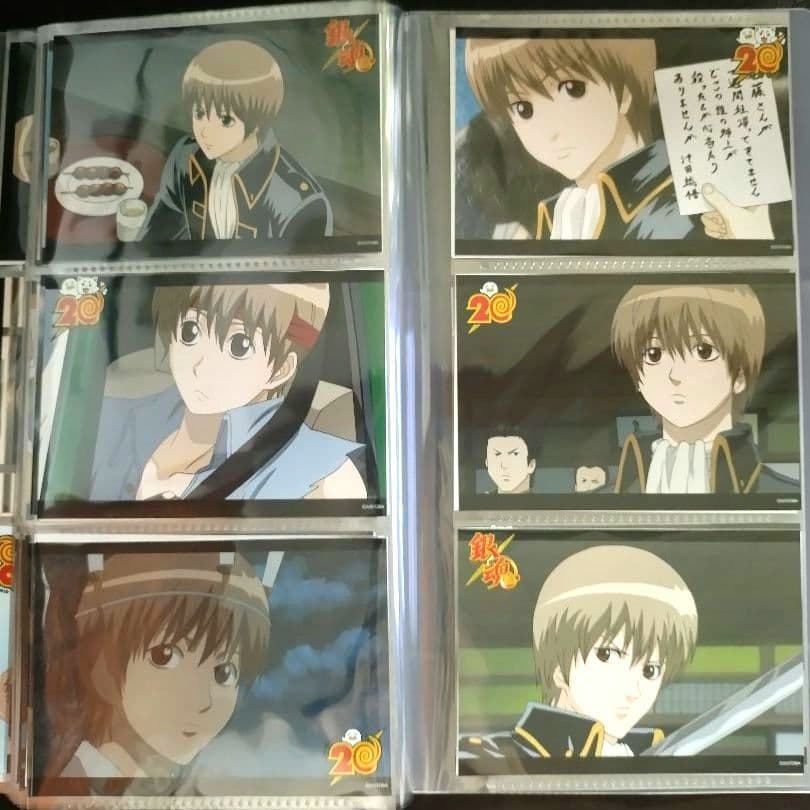 ゆ*り様 銀魂 ネットプリント 110枚 沖田多め 銀時 土方 近藤 エリザベス