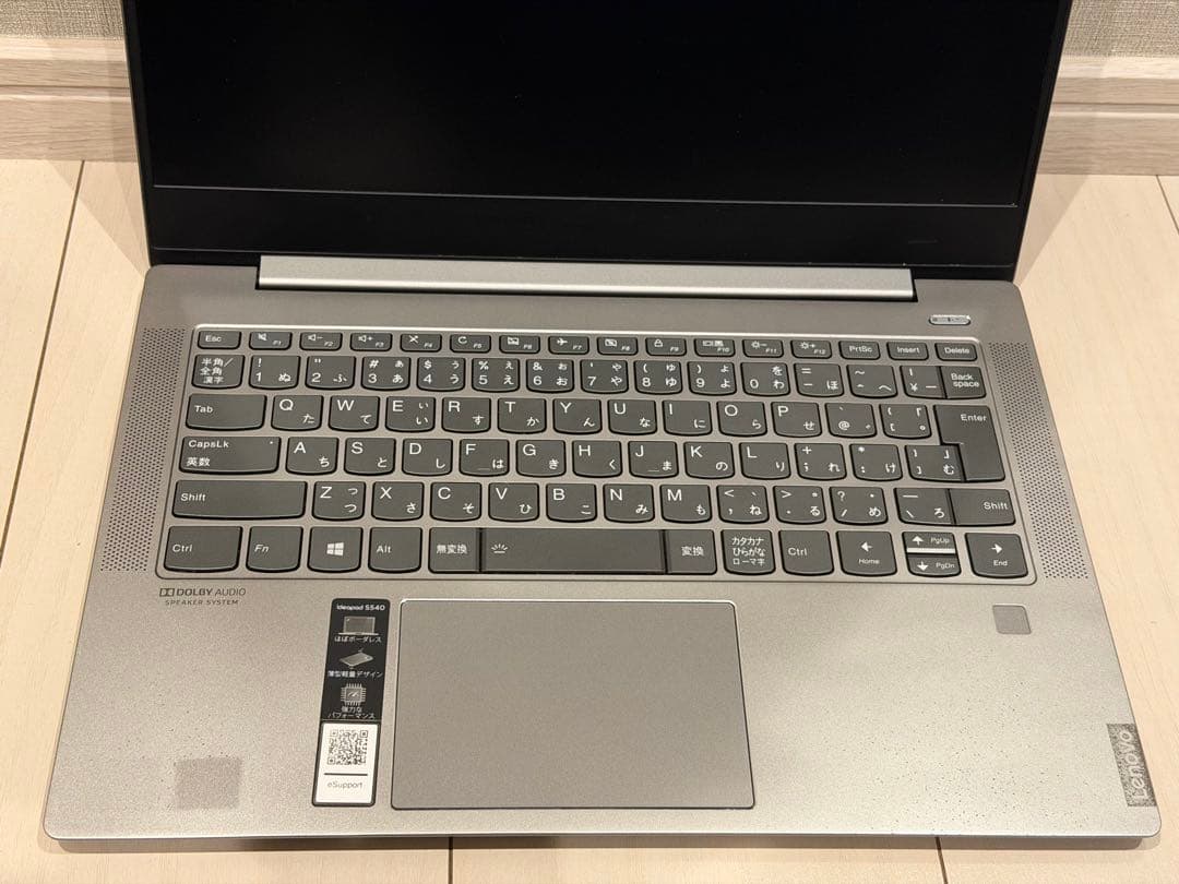 Windowsノート本体 Lenovo IdeaPad S540 Ryzen 5/12GB/256GB