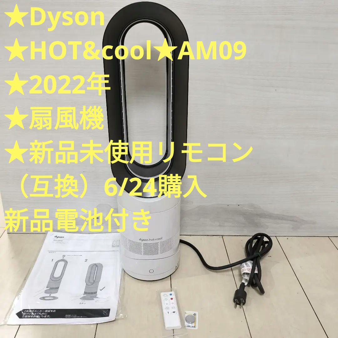 Dyson★HOT&cool★AM09★扇風機★新品　リモコン（互換）電池付き
