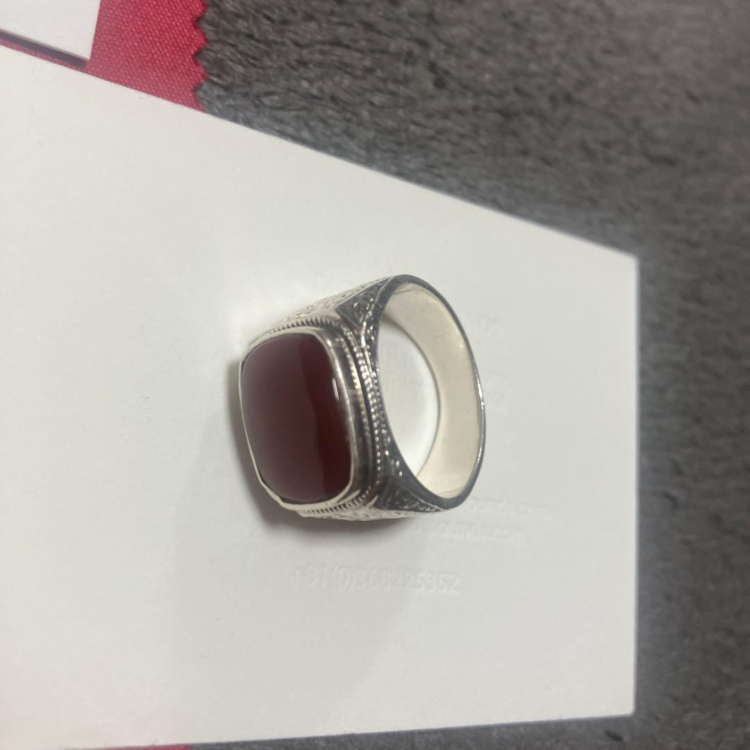 ジェロクリスト　Gerochristo リング　指輪　赤　レッド　0707