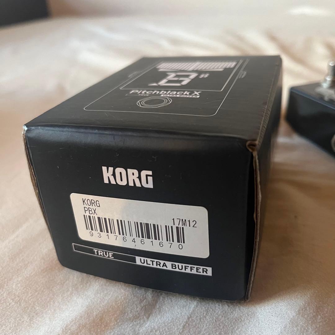 KORG Pitchblack X ギターエフェクター チューナー