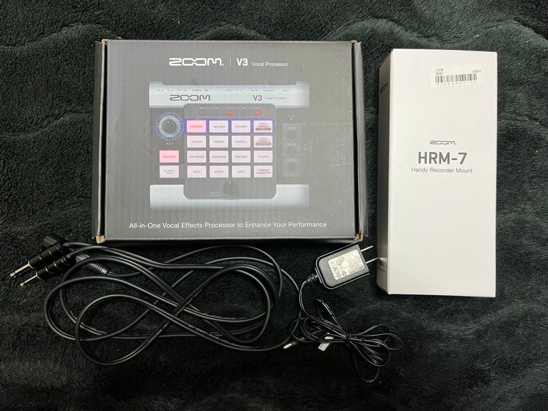 【美品】Zoom V3 Vocal Processor + HRM-7【中古】