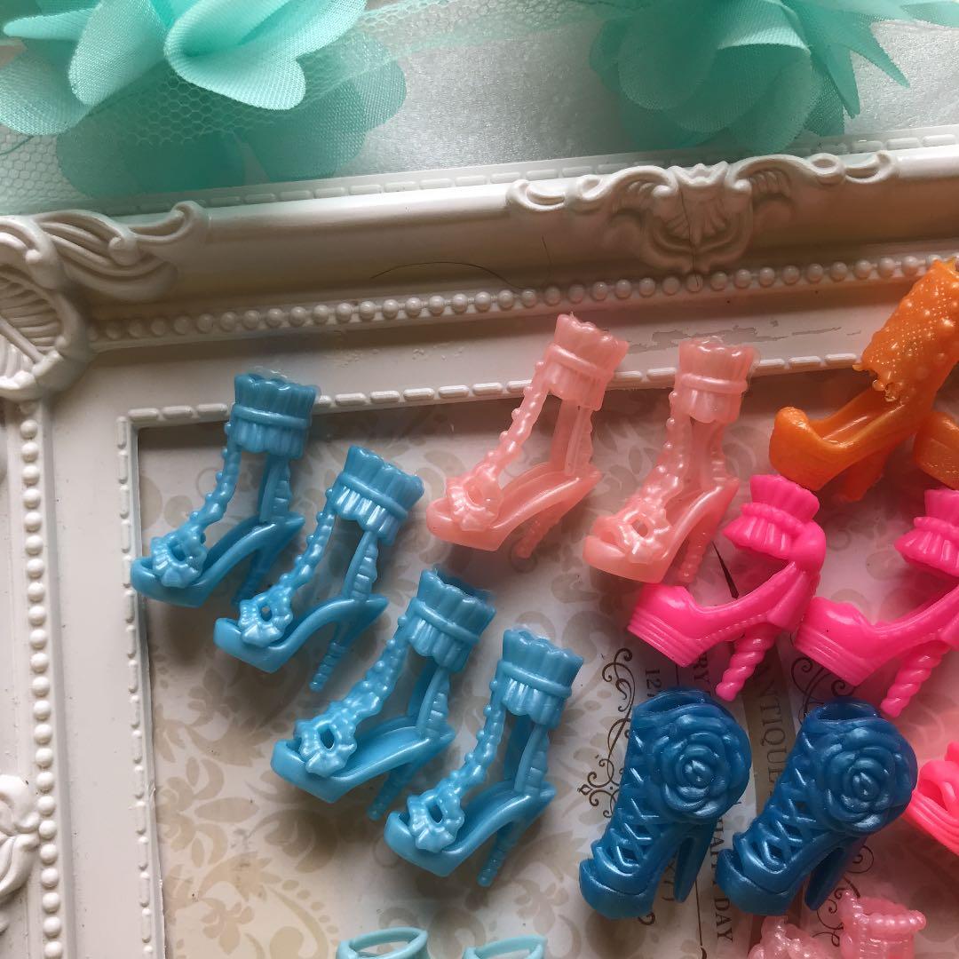 リカちゃん　ルルベちゃん　ブーツ　ミュール　シューズ