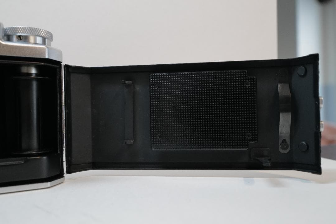 整備済 コニカ Konica II ワニ本革張替済 レンジファインダーカメラ