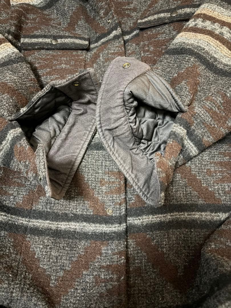 【USA製ウールリッチ】ビンテージ ネイティブジャケット ウール Lサイズ